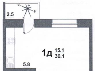 Купить квартиру, Берёзовский, Восточная,5 